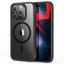 iPhone 16 Pro ESR Hybrid Cover - MagSafe Kompatibel - Gennemsigtig / Sort