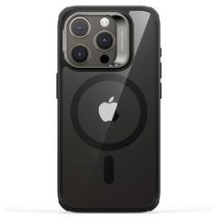 iPhone 16 ESR Kickstand Hybrid Cover - MagSafe Kompatibel - Gennemsigtig / Sort