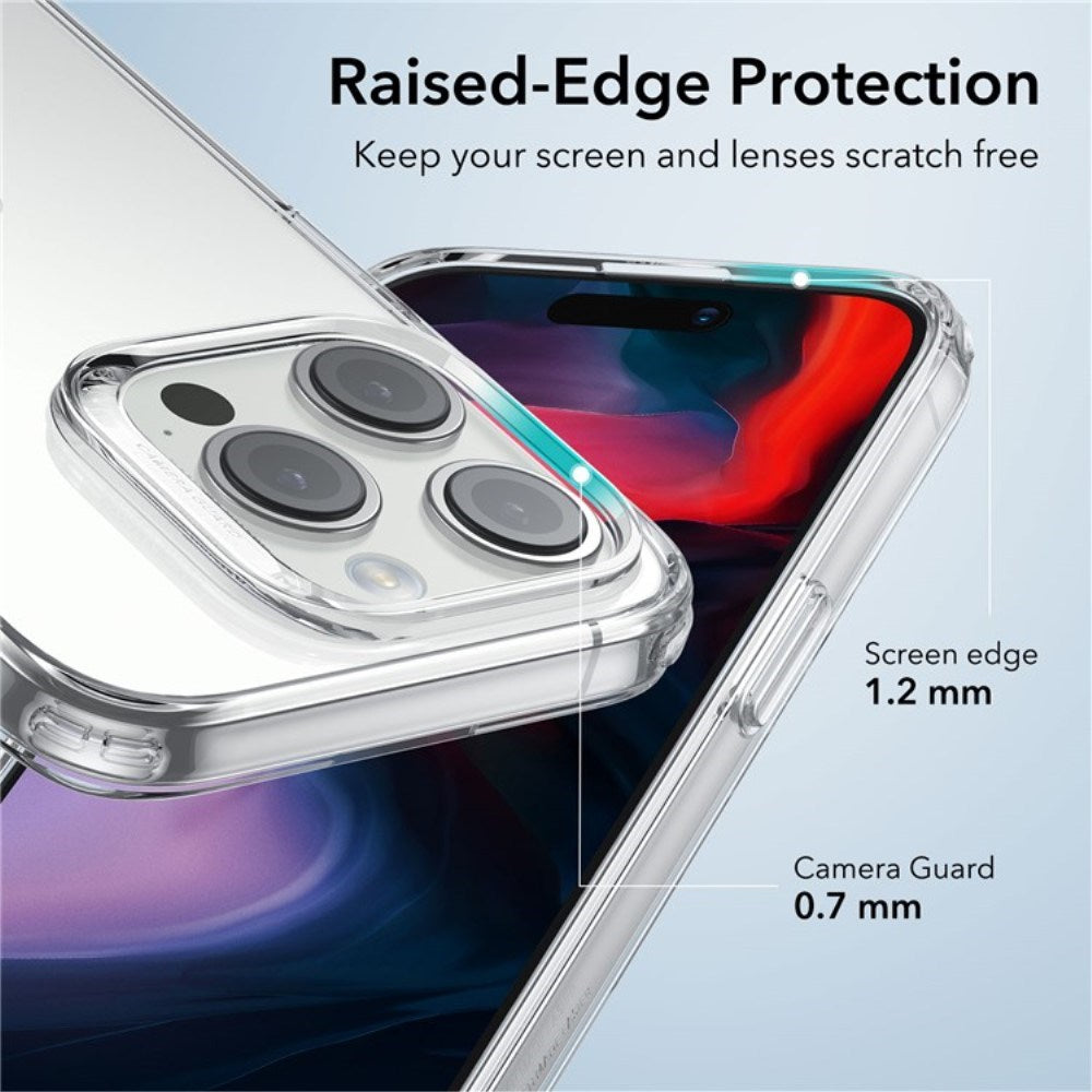 iPhone 16 Plus ESR Slim Cover - MagSafe Kompatibel - Gennemsigtig