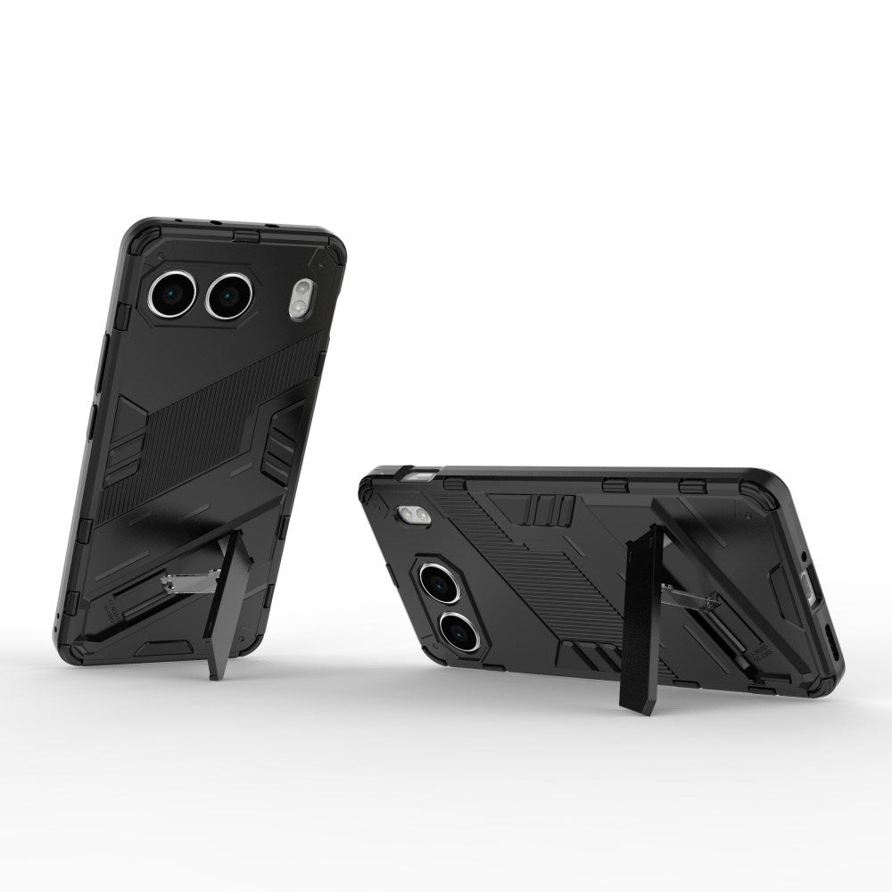EIDERWOOD OnePlus Nord 4 (5G) Hybrid Håndværker Cover m. Kickstand - Sort