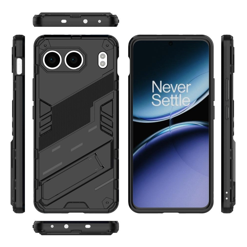 EIDERWOOD OnePlus Nord 4 (5G) Hybrid Håndværker Cover m. Kickstand - Sort