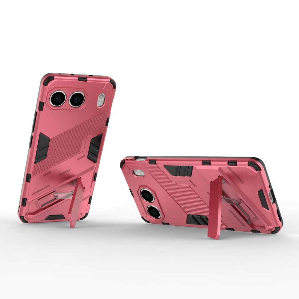 EIDERWOOD OnePlus Nord 4 (5G) Hybrid Håndværker Cover m. Kickstand - Lyserød