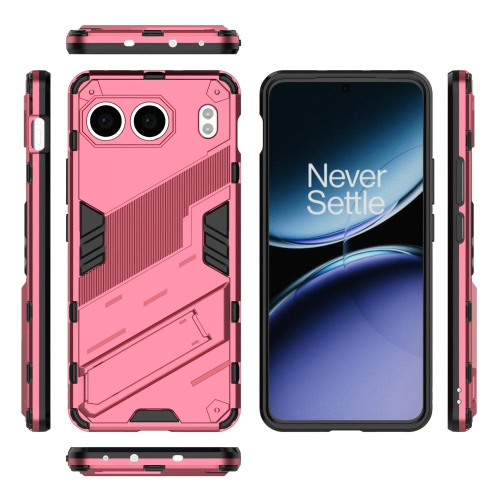 EIDERWOOD OnePlus Nord 4 (5G) Hybrid Håndværker Cover m. Kickstand - Lyserød