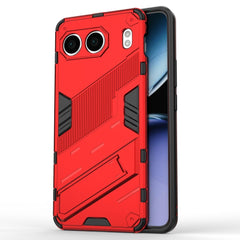 EIDERWOOD OnePlus Nord 4 (5G) Hybrid Håndværker Cover m. Kickstand - Rød