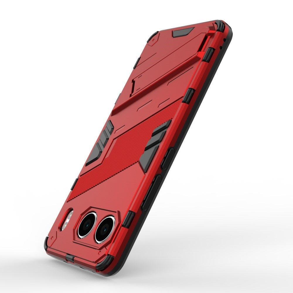 EIDERWOOD OnePlus Nord 4 (5G) Hybrid Håndværker Cover m. Kickstand - Rød