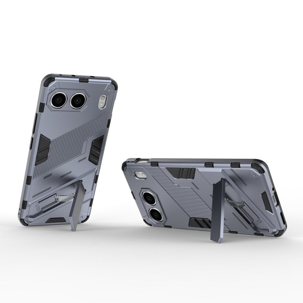 EIDERWOOD OnePlus Nord 4 (5G) Hybrid Håndværker Cover m. Kickstand - Grå