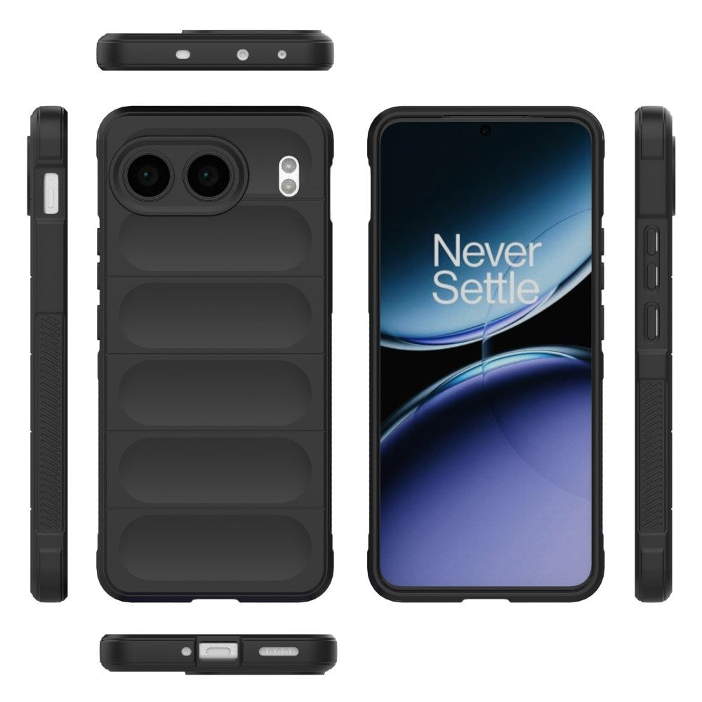 EIDERWOOD OnePlus Nord 4 (5G) Fleksibelt Plastik Cover - Sort
