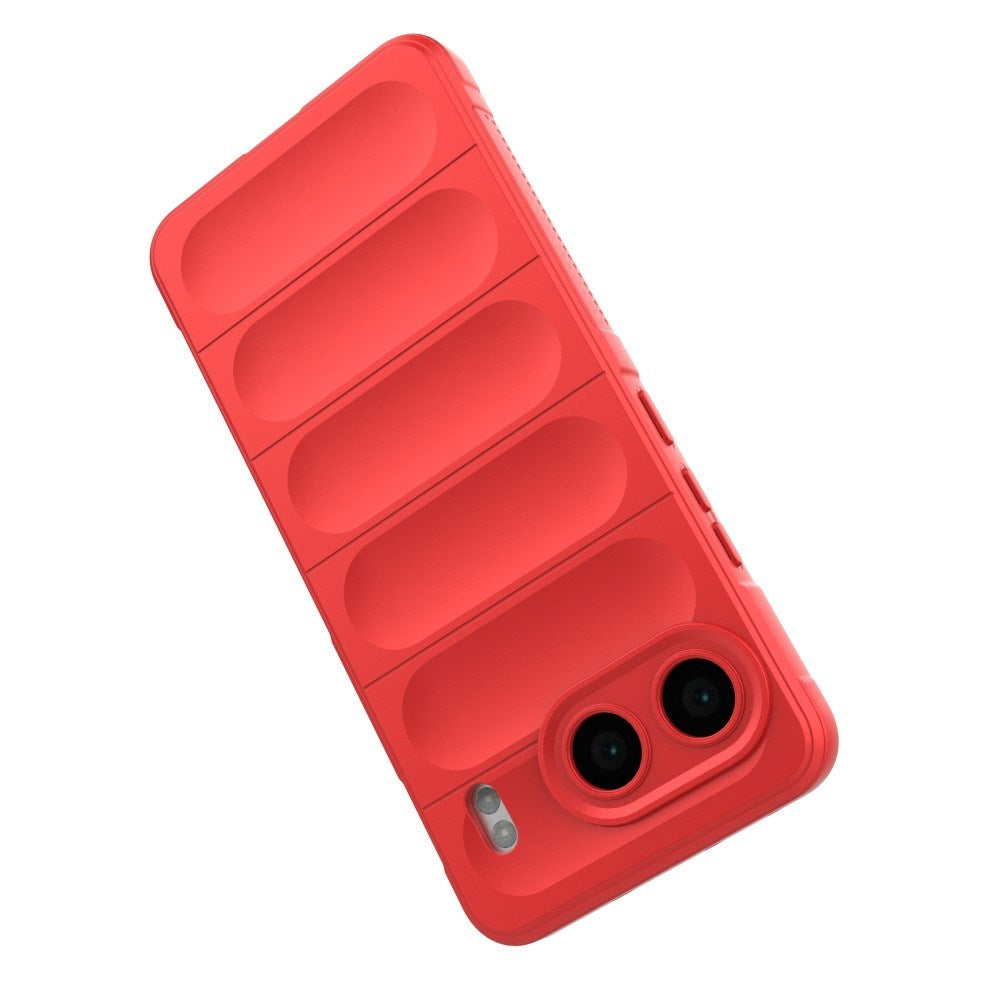 EIDERWOOD OnePlus Nord 4 (5G) Fleksibelt Plastik Cover - Rød