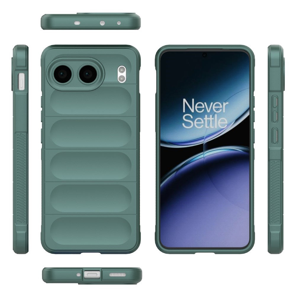 EIDERWOOD OnePlus Nord 4 (5G) Fleksibelt Plastik Cover - Grøn