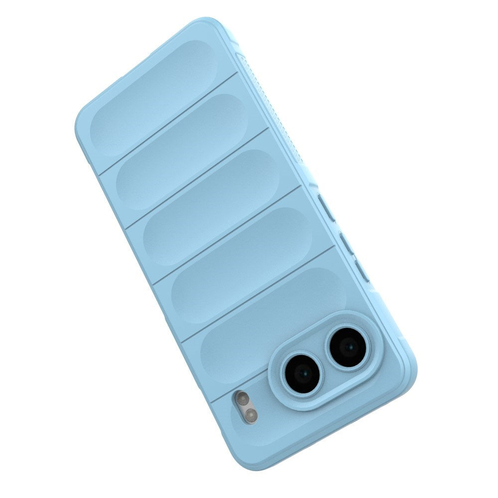 EIDERWOOD OnePlus Nord 4 (5G) Fleksibelt Plastik Cover - Lyseblå