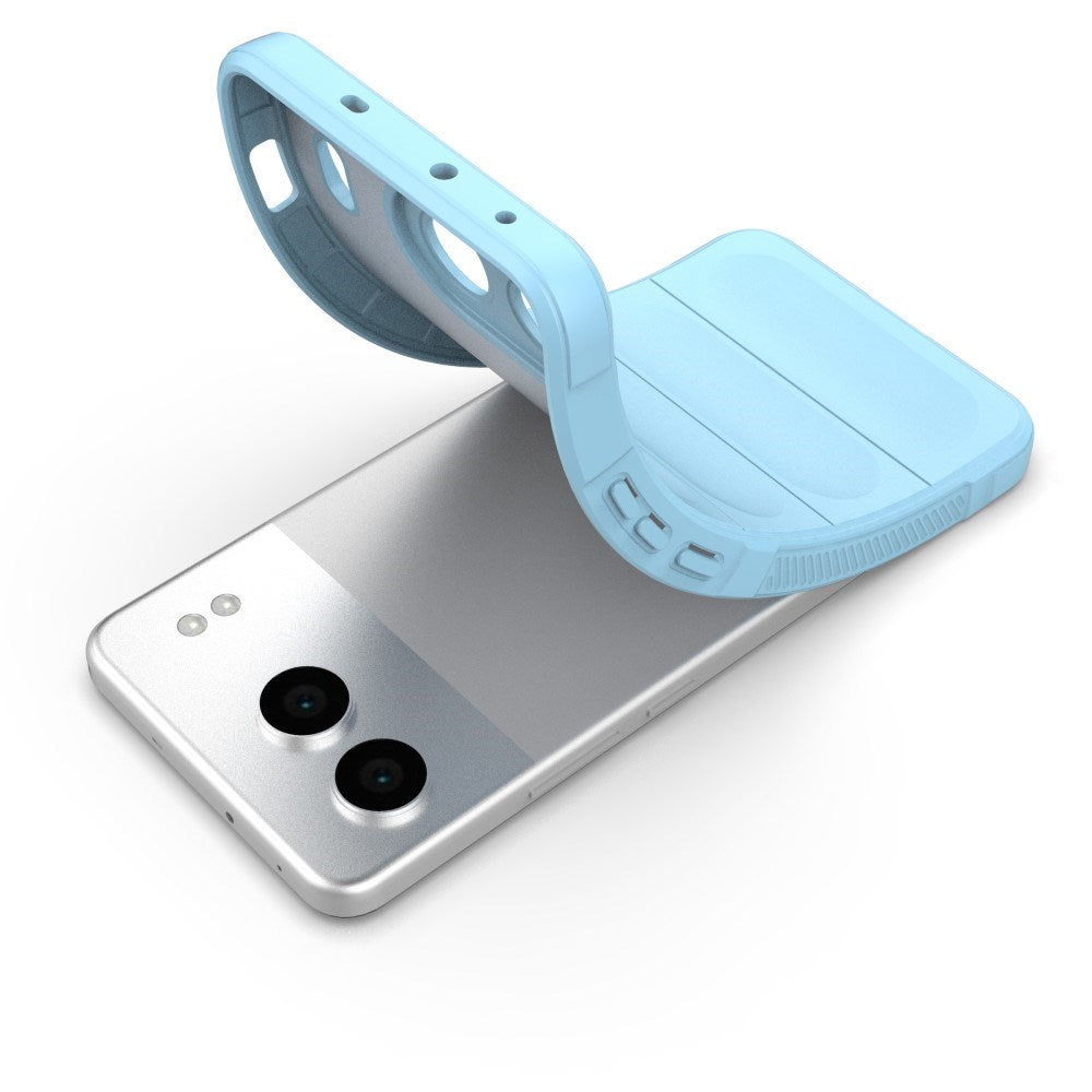 EIDERWOOD OnePlus Nord 4 (5G) Fleksibelt Plastik Cover - Lyseblå