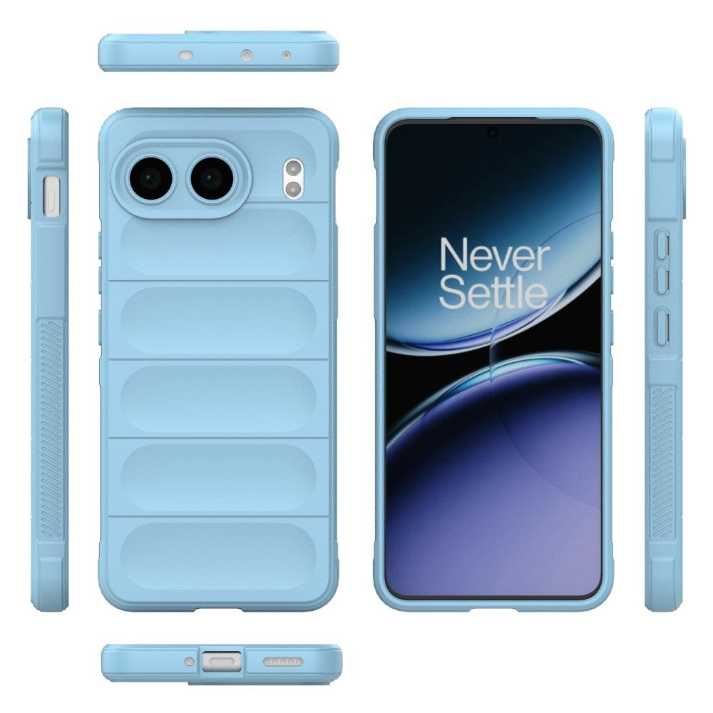 EIDERWOOD OnePlus Nord 4 (5G) Fleksibelt Plastik Cover - Lyseblå