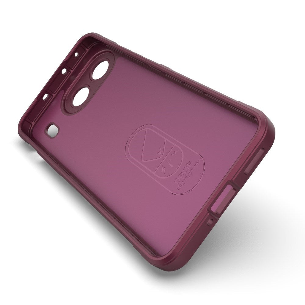 EIDERWOOD OnePlus Nord 4 (5G) Fleksibelt Plastik Cover - Mørkerød