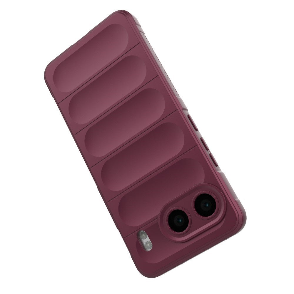 EIDERWOOD OnePlus Nord 4 (5G) Fleksibelt Plastik Cover - Mørkerød