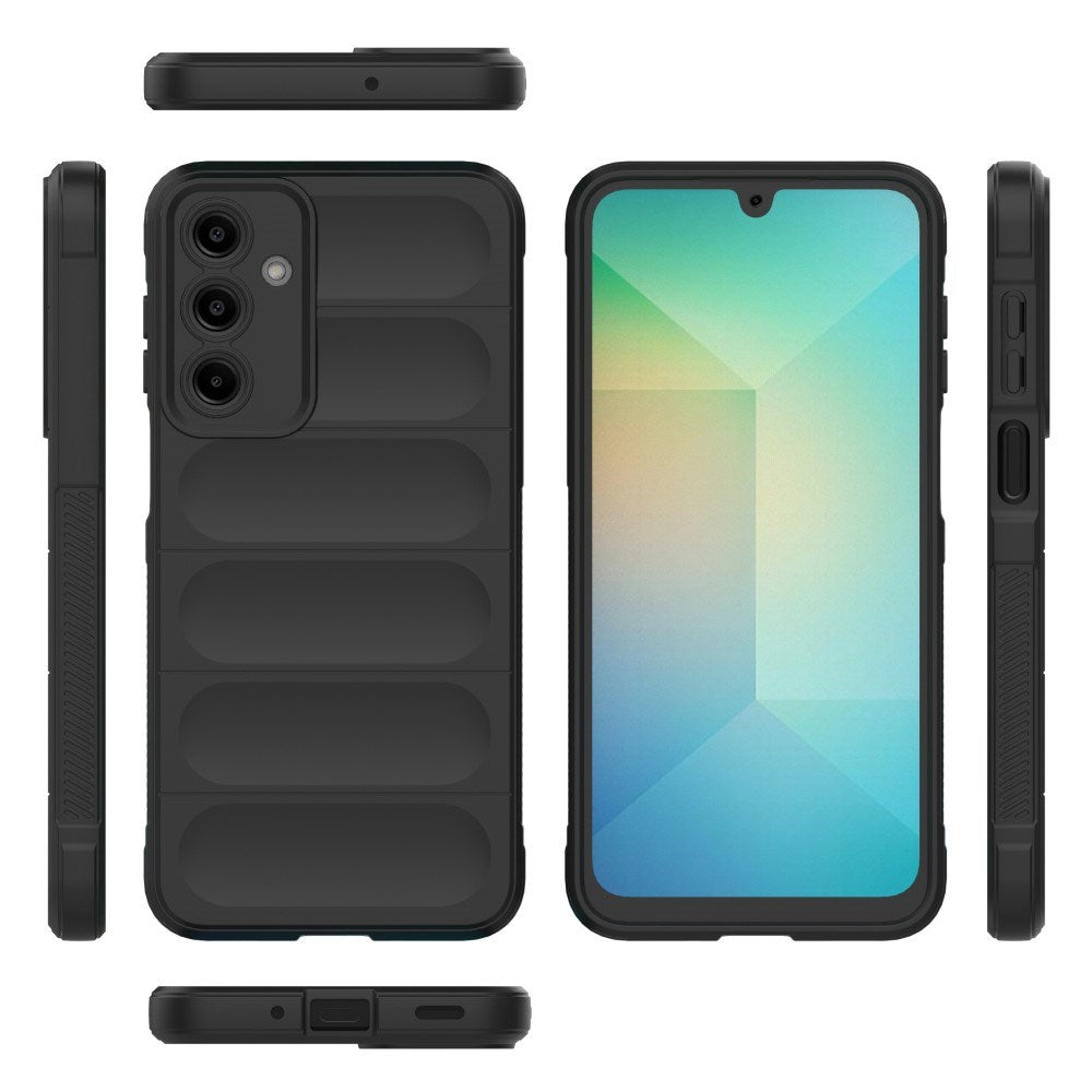 EIDERWOOD Samsung Galaxy A16 (4G/5G) Fleksibelt Plastik Cover - Sort