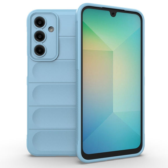 EIDERWOOD Samsung Galaxy A16 (4G/5G) Fleksibelt Plastik Cover - Lyseblå