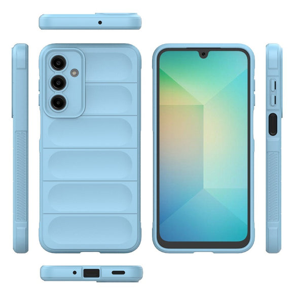 EIDERWOOD Samsung Galaxy A16 (4G/5G) Fleksibelt Plastik Cover - Lyseblå