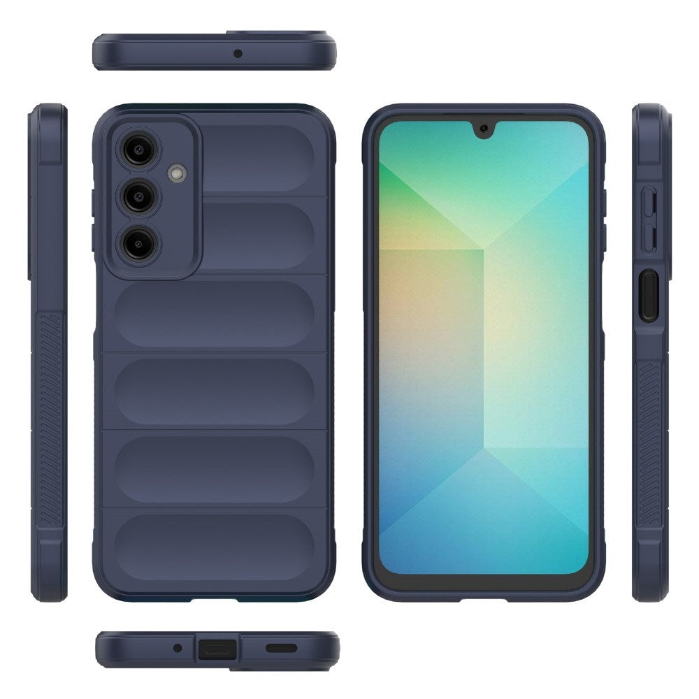EIDERWOOD Samsung Galaxy A16 (4G/5G) Fleksibelt Plastik Cover - Mørkeblå