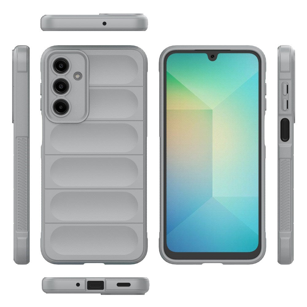 EIDERWOOD Samsung Galaxy A16 (4G/5G) Fleksibelt Plastik Cover - Lysegrå