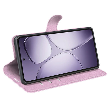 EIDERWOOD Xiaomi 14T Pro Litchi Læder Cover m. Pung - Lyserød