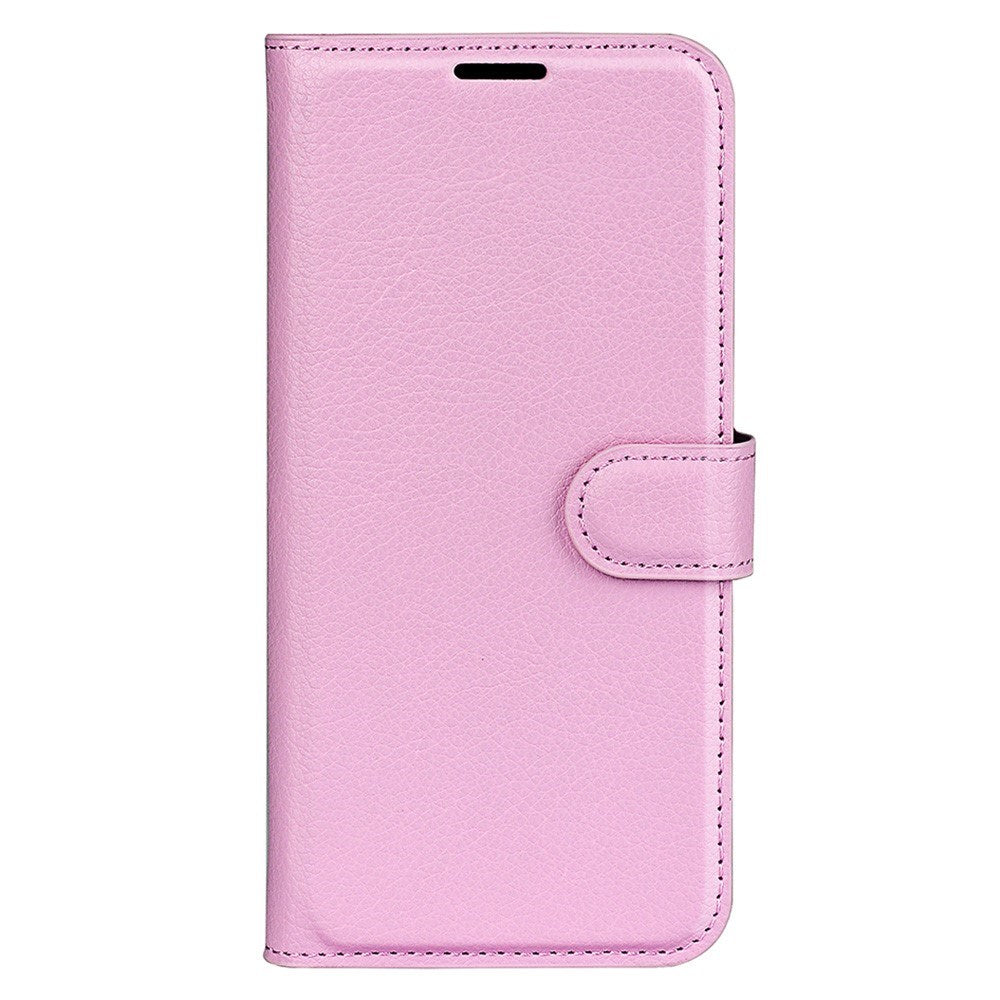 EIDERWOOD Xiaomi 14T Pro Litchi Læder Cover m. Pung - Lyserød