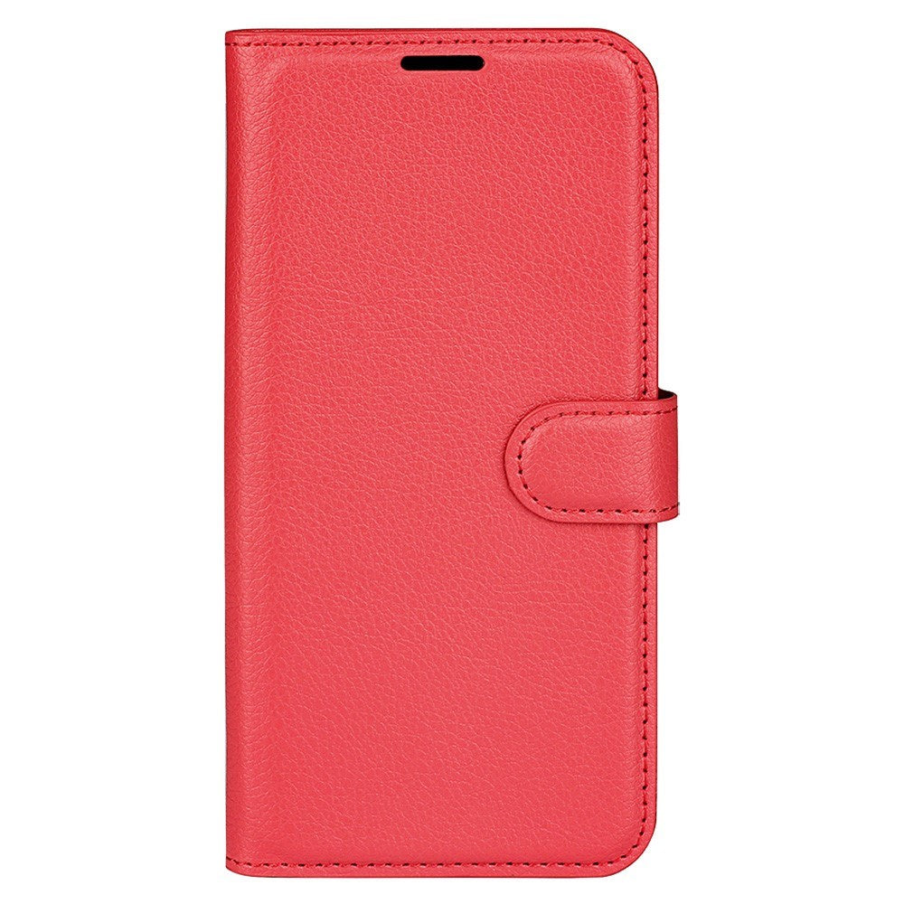 EIDERWOOD Xiaomi 14T Pro Litchi Læder Cover m. Pung - Rød