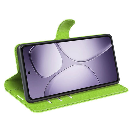 EIDERWOOD Xiaomi 14T Pro Litchi Læder Cover m. Pung - Grøn