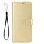 EIDERWOOD Oppo A60 / A40M / A40 Kunstlæder Flip Cover m. Strop - Guld