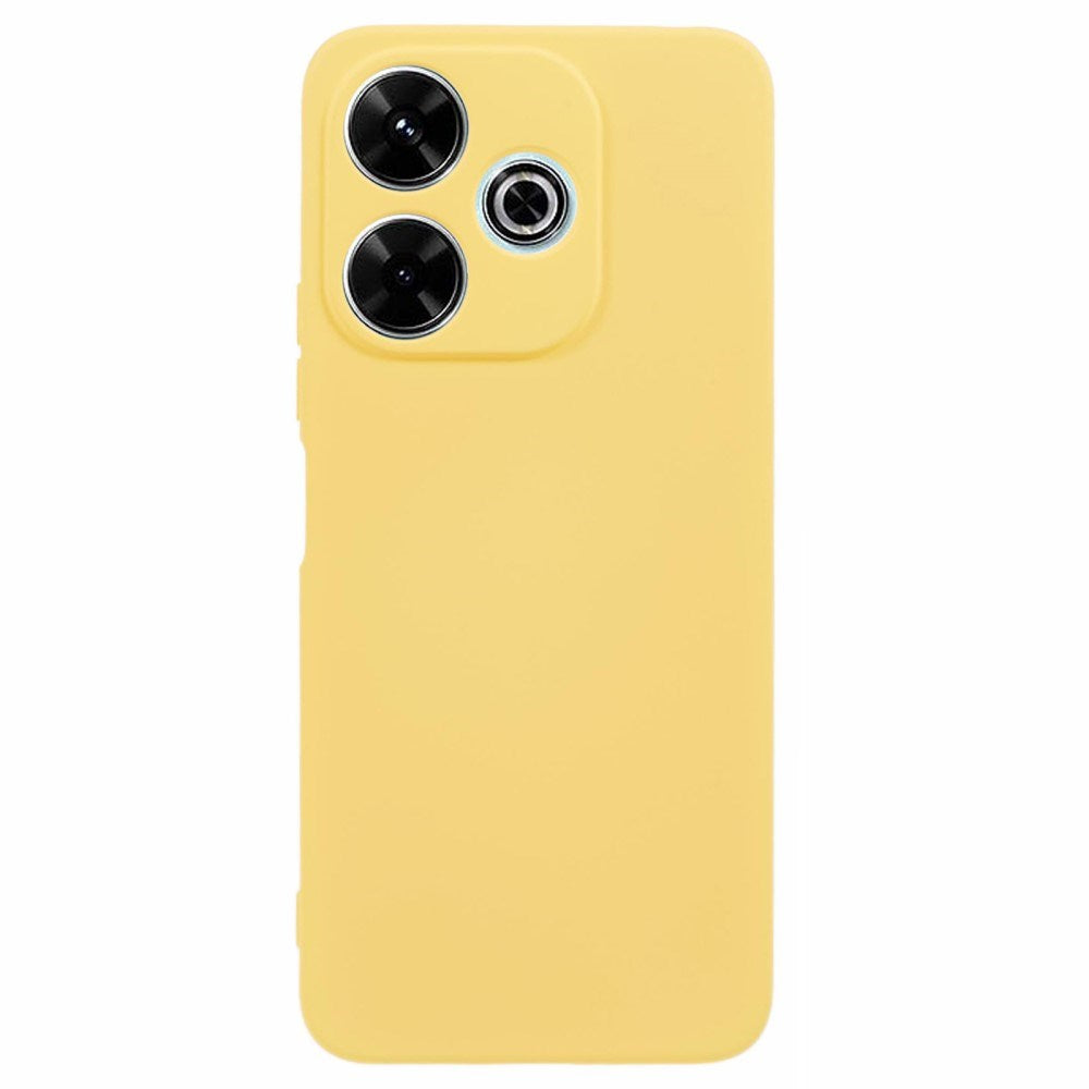 EIDERWOOD Xiaomi Redmi 13 Bagsidecover i Fleksibelt Plastik - Gul