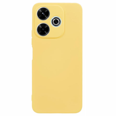 EIDERWOOD Xiaomi Redmi 13 Bagsidecover i Fleksibelt Plastik - Gul