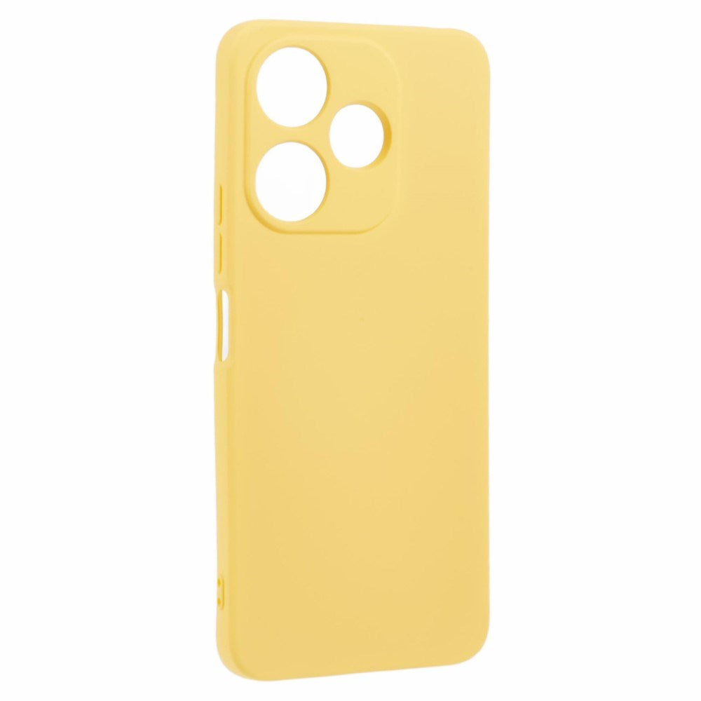 EIDERWOOD Xiaomi Redmi 13 Bagsidecover i Fleksibelt Plastik - Gul