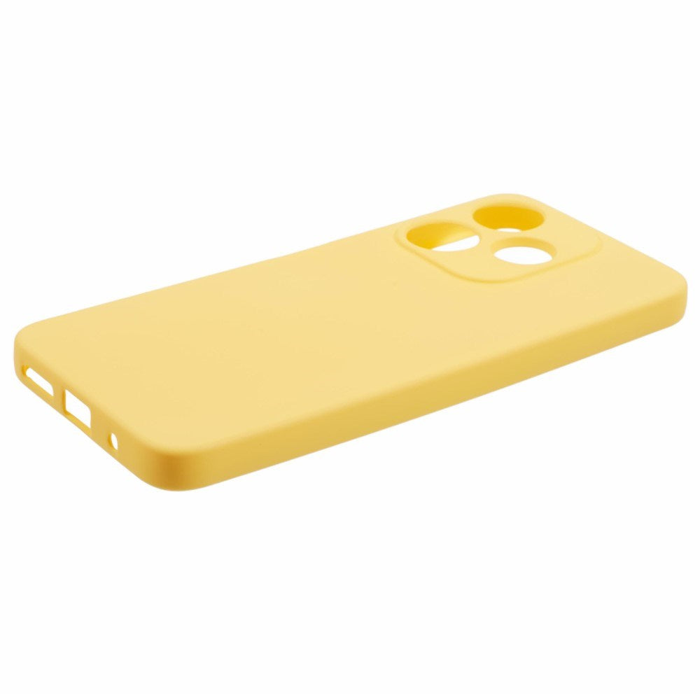EIDERWOOD Xiaomi Redmi 13 Bagsidecover i Fleksibelt Plastik - Gul