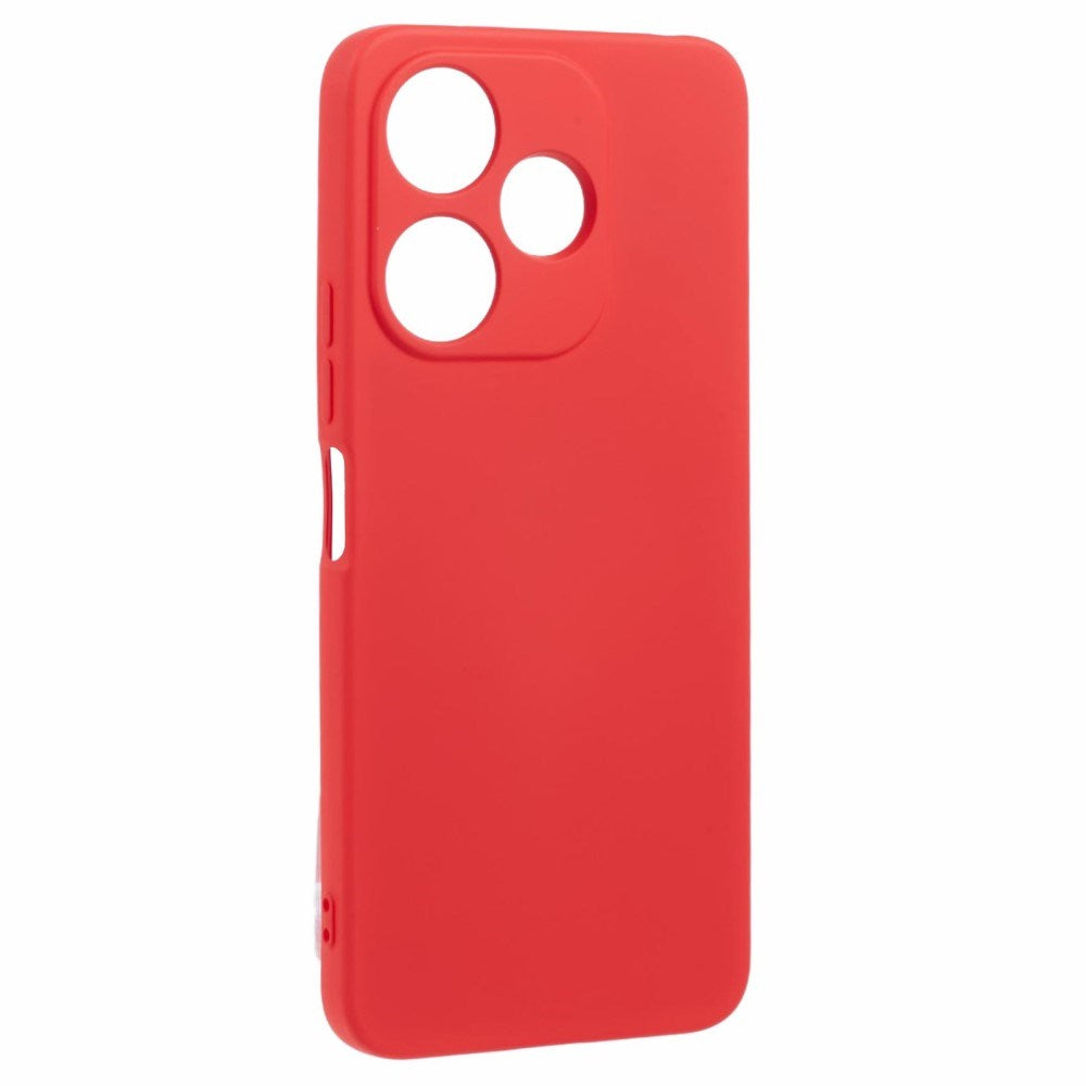 EIDERWOOD Xiaomi Redmi 13 Bagsidecover i Fleksibelt Plastik - Rød
