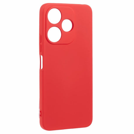 EIDERWOOD Xiaomi Redmi 13 Bagsidecover i Fleksibelt Plastik - Rød