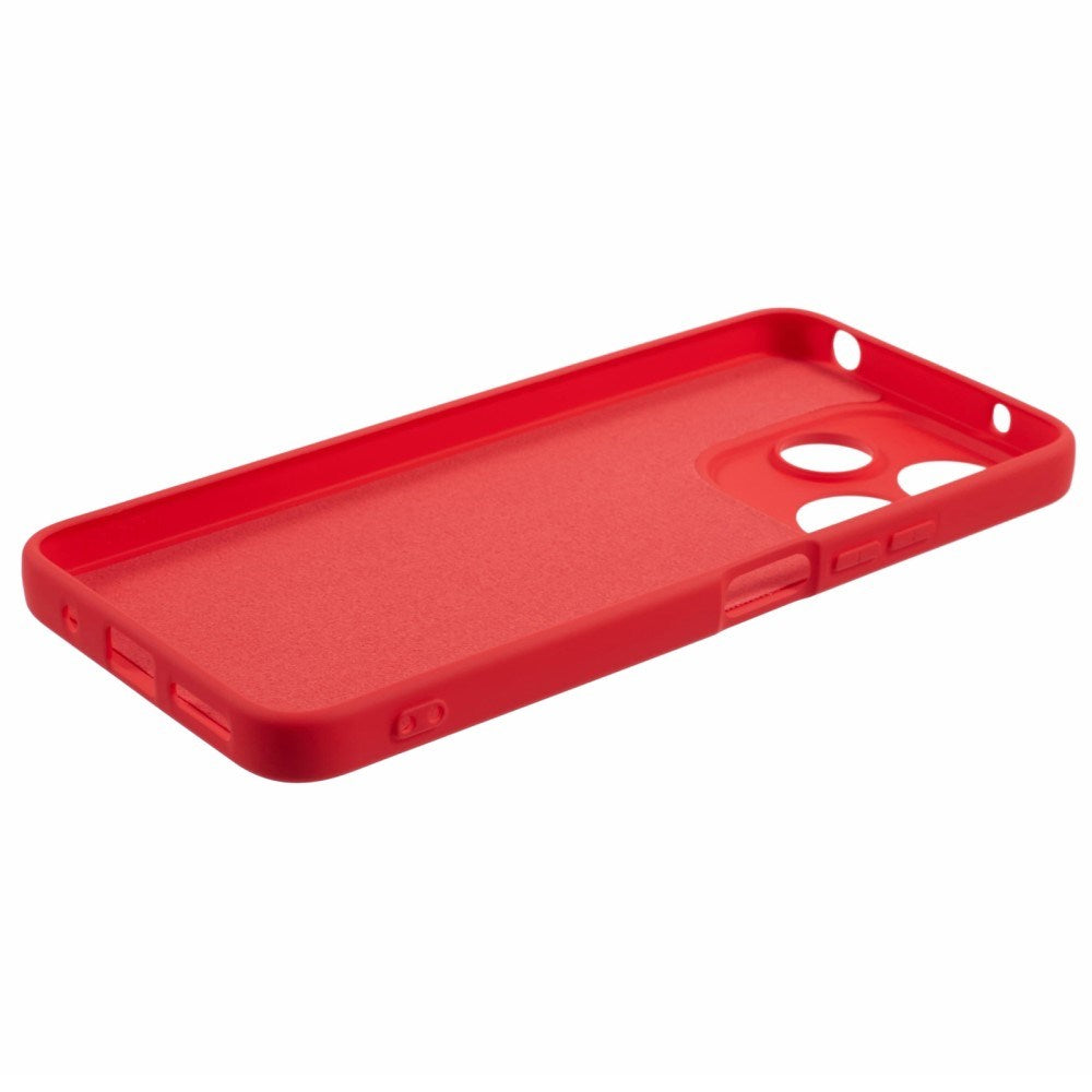 EIDERWOOD Xiaomi Redmi 13 Bagsidecover i Fleksibelt Plastik - Rød