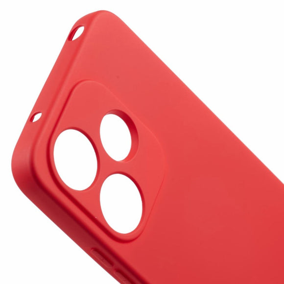 EIDERWOOD Xiaomi Redmi 13 Bagsidecover i Fleksibelt Plastik - Rød