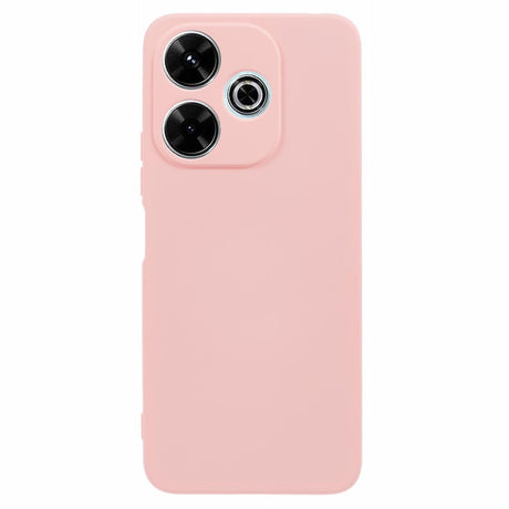 EIDERWOOD Xiaomi Redmi 13 Bagsidecover i Fleksibelt Plastik - Lyserød