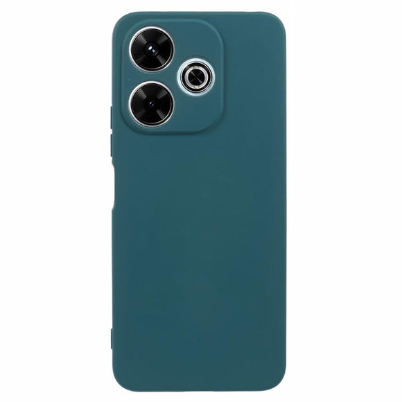 EIDERWOOD Xiaomi Redmi 13 Bagsidecover i Fleksibelt Plastik - Mørkegrøn