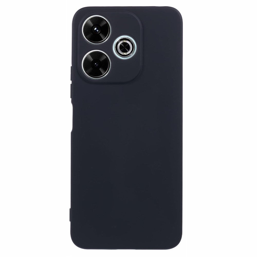 EIDERWOOD Xiaomi Redmi 13 Bagsidecover i Fleksibelt Plastik - Sort