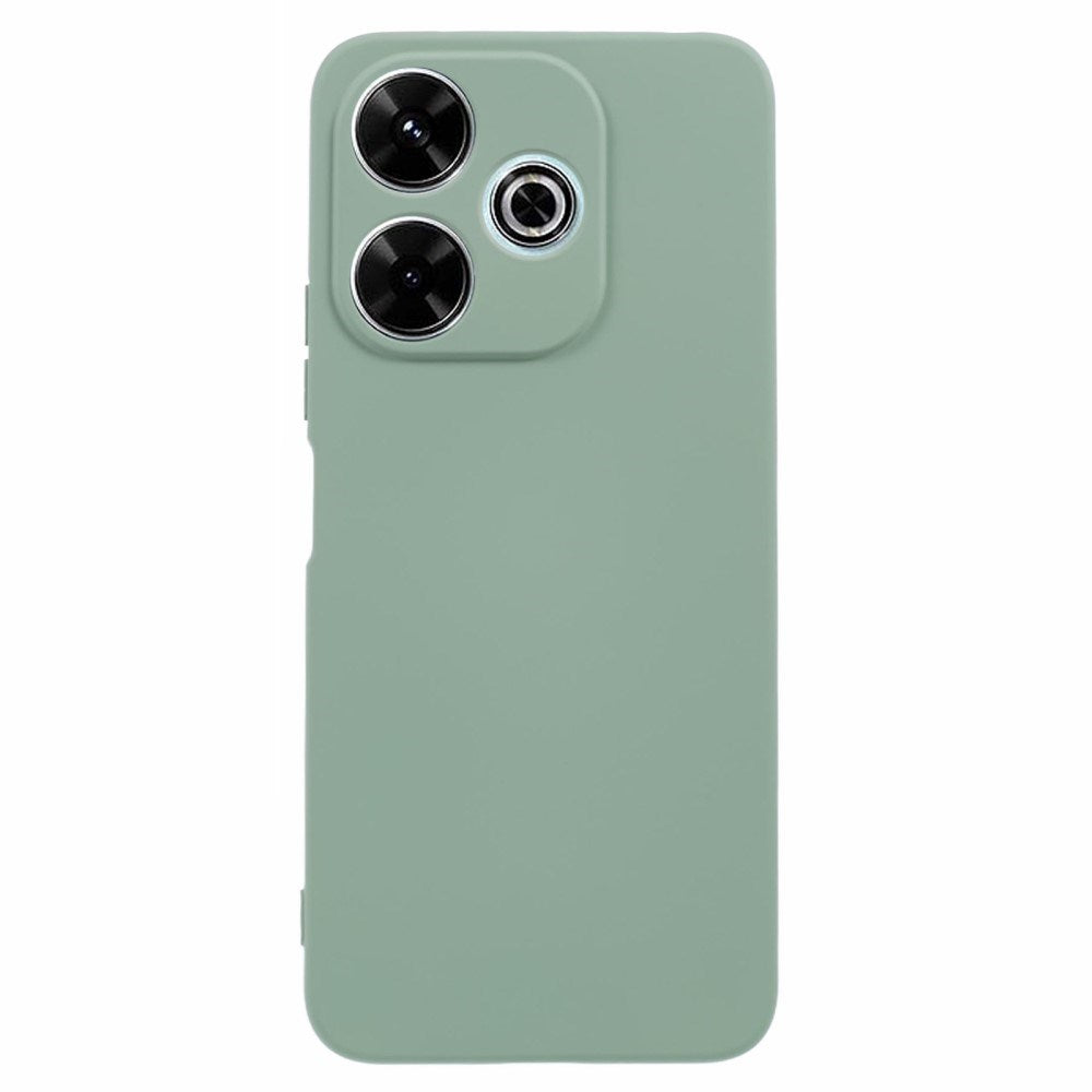 EIDERWOOD Xiaomi Redmi 13 Bagsidecover i Fleksibelt Plastik - Grøn