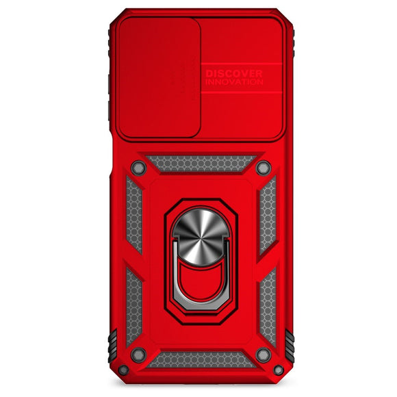EIDERWOOD Samsung Galaxy A16 (4G/5G) Håndværker Cover m. Magnetisk Kickstand & Cam Slider - Rød