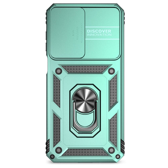 EIDERWOOD Samsung Galaxy A16 (4G/5G) Håndværker Cover m. Magnetisk Kickstand & Cam Slider - Turkis