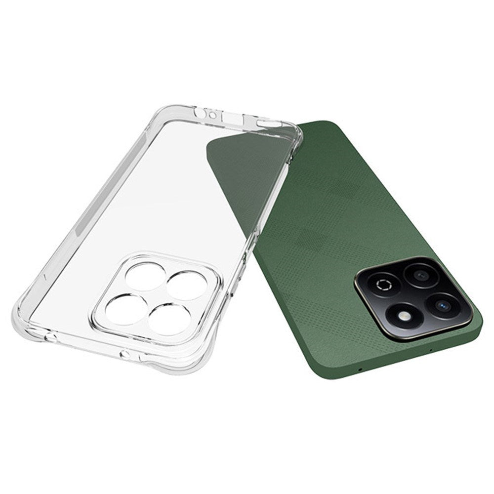 EIDERWOOD Honor 200 Smart Fleksibelt Plastik Bagside Cover - Gennemsigtig