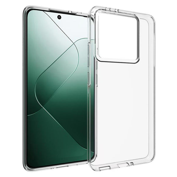 EIDERWOOD Xiaomi 14T Pro Fleksibelt Plastik Cover - Gennemsigtig