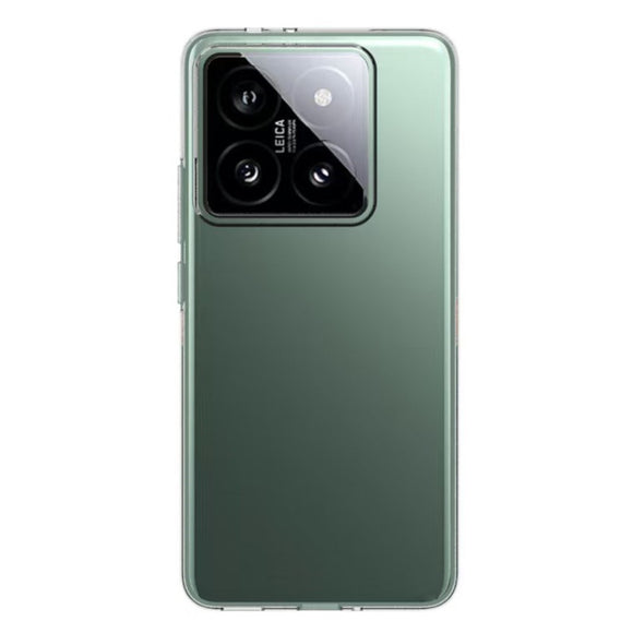 EIDERWOOD Xiaomi 14T Pro Fleksibelt Plastik Cover - Gennemsigtig