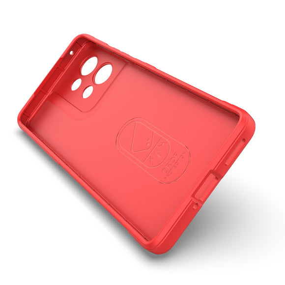 Eiderwood Motorola Edge 50 Cover, Anti-Stød Blød Plast Robust Bagsidecover - Rød