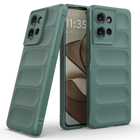 Eiderwood Motorola Edge 50 Cover, Anti-Stød Blød Plast Robust Bagsidecover - Grøn