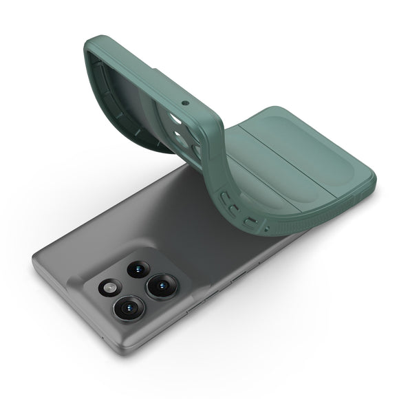 Eiderwood Motorola Edge 50 Cover, Anti-Stød Blød Plast Robust Bagsidecover - Grøn