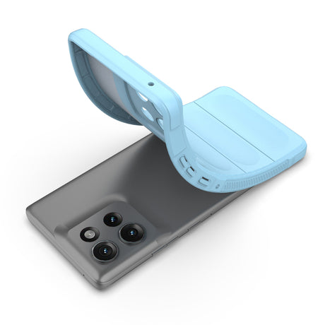 Eiderwood Motorola Edge 50 Cover, Anti-Stød Blød Plast Robust Bagsidecover - Lyseblå