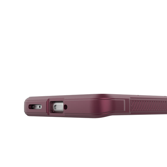 Eiderwood Motorola Edge 50 Cover, Anti-Stød Blød Plast Robust Bagsidecover - Mørkerød